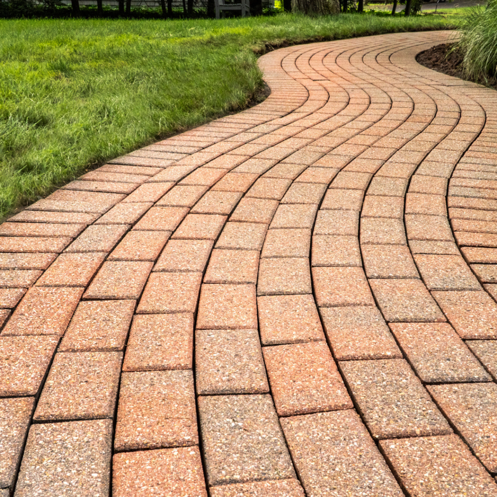 red-orange-brick-pavers